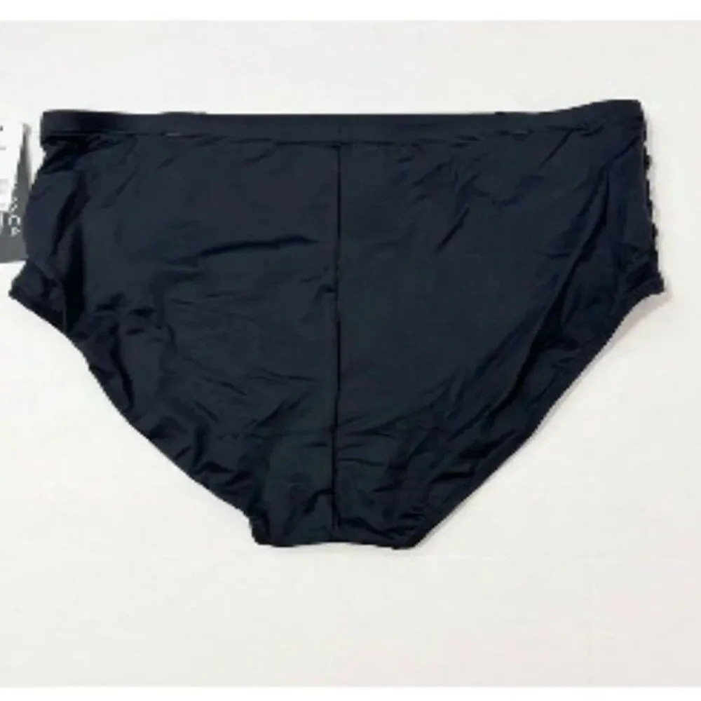 La Blanca Plus NWT Sz 18W Black Swimsuit Set